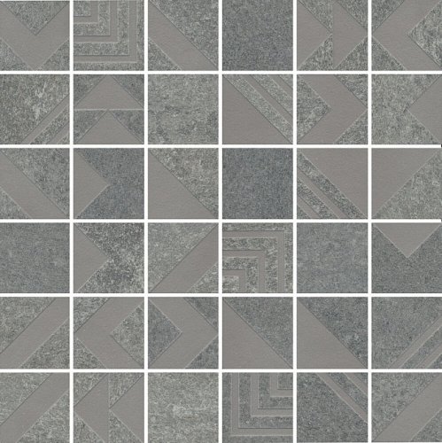 Декор Про Нордик мозаичный серый 30x30
