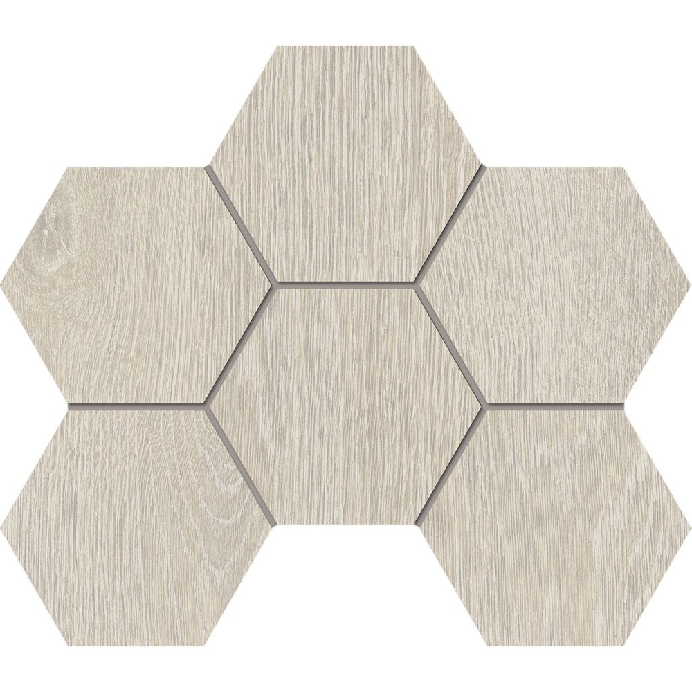 Мозаика KW00 Hexagon 25x28,5 структур.